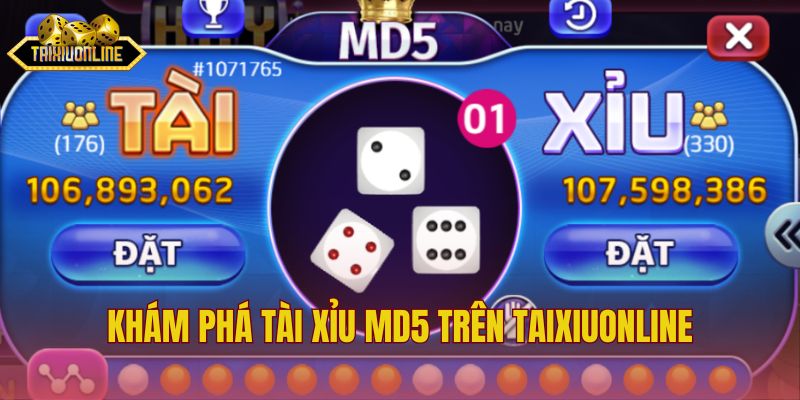 Khám phá tài xỉu MD5 trên Taixiuonline